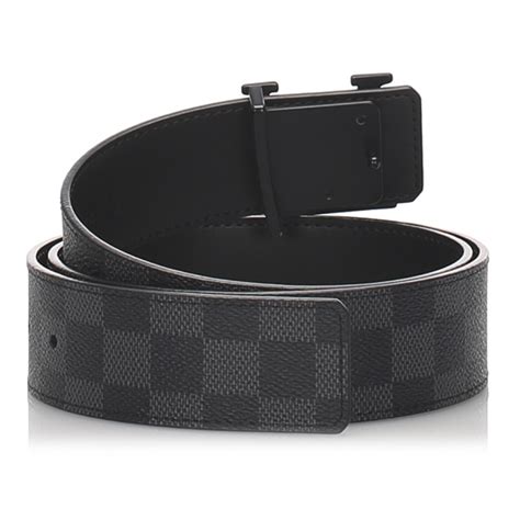 louis vuitton damier black|black damier Louis Vuitton belt.